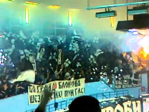 Гробари Навијање-ZKK PARTIZAN-ZKK SLOBODA