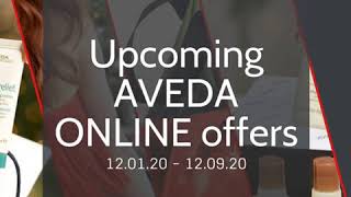 Reecia's Salon - Upcoming ONLINE Aveda Offers and Savings - 12.02.20 -