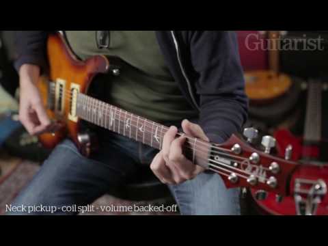 Демонстрация звучания электрогитары PRS SE Custom 24 Vintage Sunburst