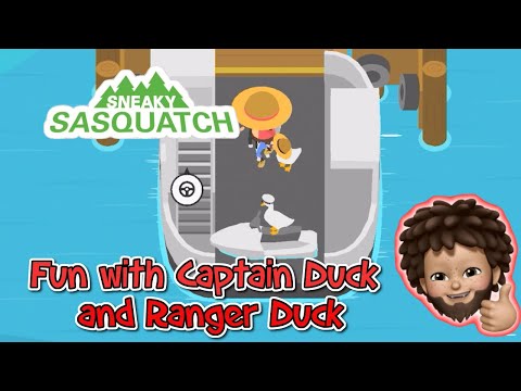 Sneaky Sasquatch - Fun with the Captain Duck and Ranger Duck