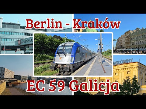 EC 59 PKP Intercity GALICJA | Zugfahrt Berlin - Kraków | TRIP REPORT #tripreport #pkpintercity