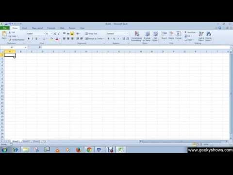 Microsoft Office Excel 2010 Introduction Microsoft Excel 2010