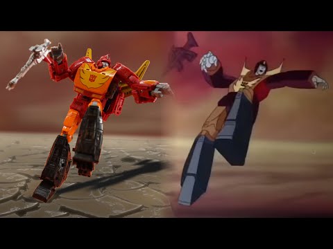Rodimus Bumper vs Original Animation