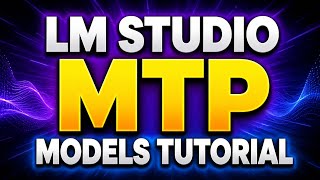 LM Studio MTP tutorial : Run Qwen 3.6 MTP in local 