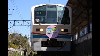 【前面展望】近江鉄道700形あかね号　団体列車 No.2【米原→八日市】