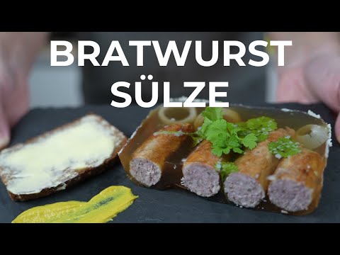 Bratwurstsülze selber machen - einfach, schnell & super lecker