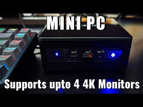 The Perfect MINI PC for the College DORM ROOM! Supports 4 4k Monitors too