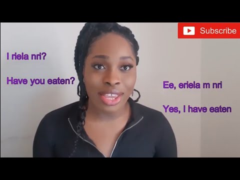 Igbo for beginners - Greetings and common phrases | Learn IGBO LANGUAGE |