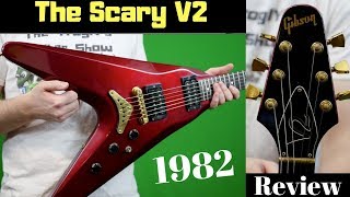 Video thumbnail for This V May Give You Nightmares... | 1982 Gibson Flying V2 Candy Apple Red | Review + Demo by The Trogly's Guitar Show
