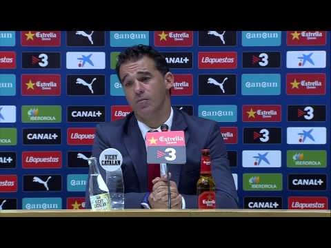 La Liga | Rueda de prensa de Plaza tras el Espanyol - Getafe | 25-11-2012 | J13
