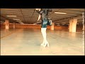 DANA LABO BLONDE GIRL IN LEATHER BOOTS OVER KNEE HIGH HEELS LEGGINGS AND JACKET