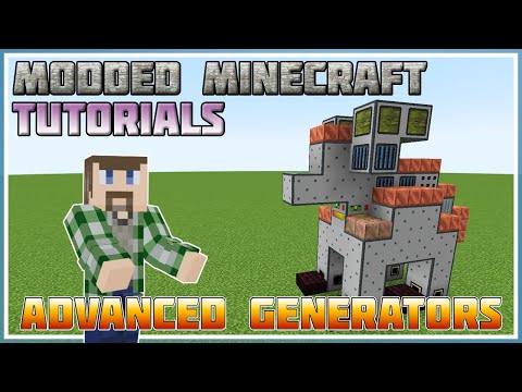 Advanced Generator Basics - Minecraft 1.12 - 1.19 - Modded Minecraft Tutorial