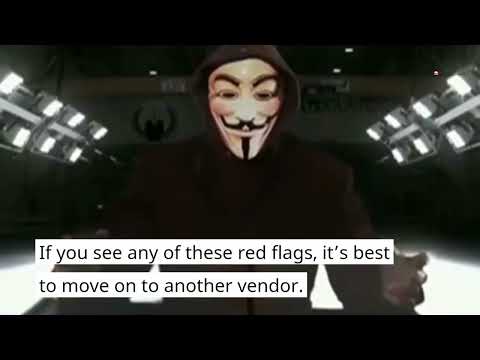 How to find legit vendors on the dark web?