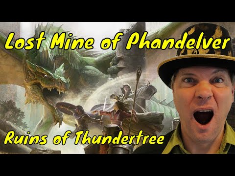 Ruins of Thundertree Lost Mine of Phandelver (DM Tutorial) #2 🔴#4k LIVE