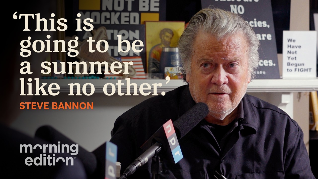 Steve Bannon predicts a constitutional crisis by summer | Morning Edition | NPR