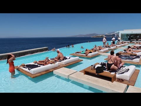 CAVO TAGOO, Mykonos' trendiest 5-star hotel (Greece): full tour