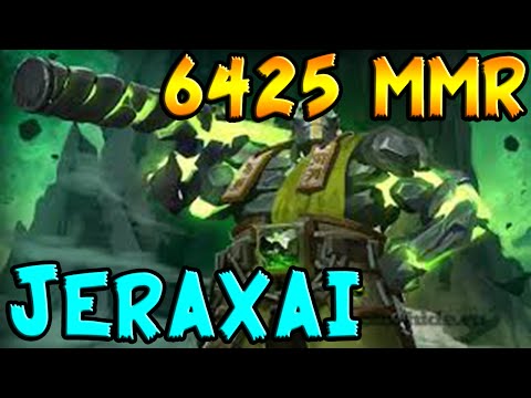 Jeraxai 6425 MMR Plays Earth Spirit vol #1 Dota 2