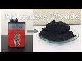 How to get Manganese Oxide from Zinc Carbon Batteries.
