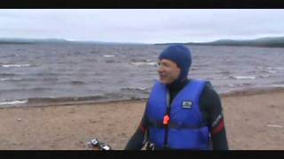 preview picture of video 'Kite Surfing Pasadena Beach, Newfoundland and Labrador (by Peter Bull, Newfoundland)'