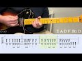 Second Best - Pedro The Lion Guitar Tab and Play Through