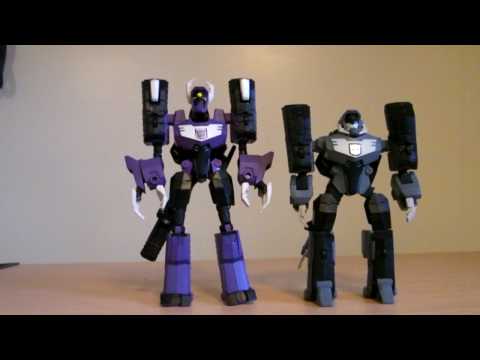 Transformers Animated Purple Shockwave