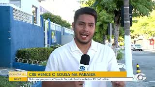 CRB vence Sousa nos acréscimos e avança para a quarta fase da Copa do Brasil - 13/03/2026