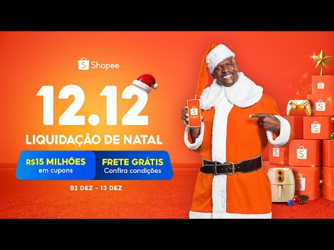 12.12 Shopee Liquidação de Natal com Terry Crews! 🧡 | #ShopeeBR