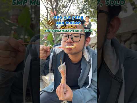 Jajan sekolah tuh selalu punya rasa yang bikin nagih! Siapa yang setuju? 😋✨