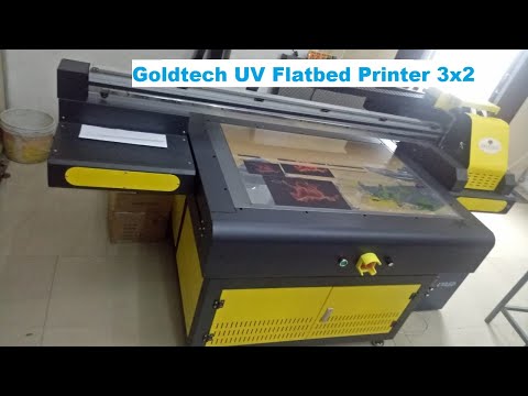 Goldtech UV 3x2 Flatbed Printing machine