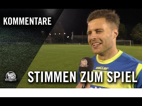 Die Stimmen zum Spiel | FV Bad Vilbel – FC 07 Bensheim (14. Spieltag, Verbandsliga Süd)