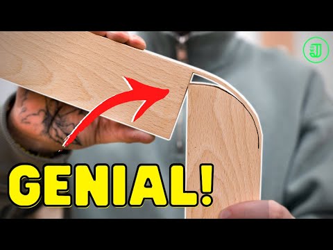 Diese KRASSE ECKVERBINDUNG musst du gesehen haben! | Holz biegen mit heißem Wasser | Jonas Winkler