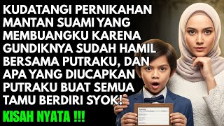 Download lagu KISAH NYATA‼️ Hadiri Pernikahan Suamiku bersama Putriku, Semua Kaget Saat Ia Bicara Fakta Pelakor mp3