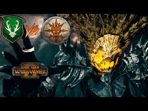 FACING THE DARK LORD DURTHU - Norsca vs Wood Elves | Total War Warhammer 2