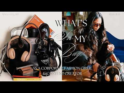 What's In My Bag | as a Corporate Fashion Girlie & Content Creator | Coach Empire 40