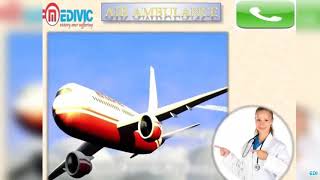 Get Air Ambulance Service in Bangalore and Varanasi by Medivic Aviation