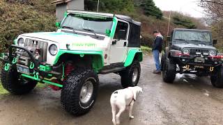 preview picture of video 'Lost Coast Highway USAL Full Jeep Trail Tour ~ 4x4 Jeeping California #Jeep'
