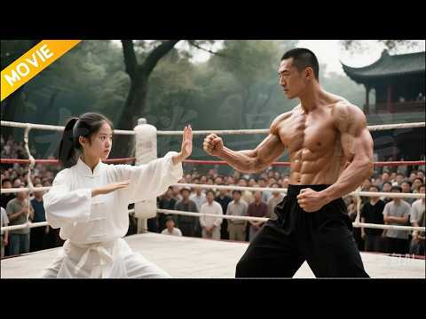 【Tai Chi Kung Fu】Arena-Duell: Mädchen ist Tai-Chi-Meisterin und besiegt alle