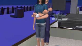 preview picture of video 'My Pretty Sim having twins!'