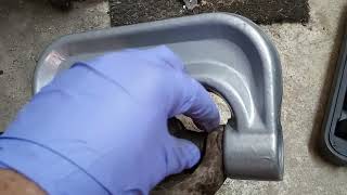 Harbor Freight Ball Joint press to remove a U-joint