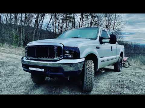 Before and after Wicked wheel 2 on 7.3 powerstroke