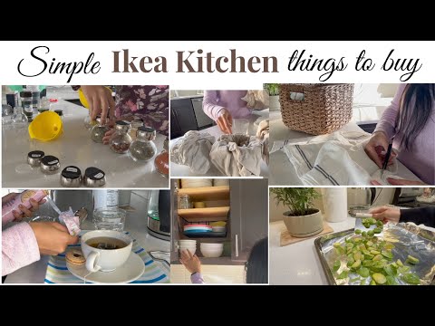 26 Simple IKEA Kitchen items to buy/ 26 Ikea Kitchen items to buy  under $10 /Ikea Kitchenwares