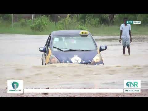 Kasoa–Accra Highway Floods Again: SCC Junction–Old Barrier Still Under Water