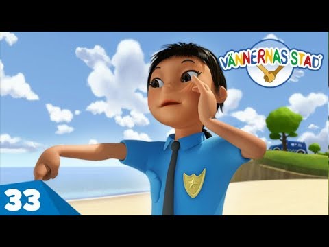 Klipp från episode 33 "Bobbys sandslott" - Vännernas Stad