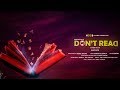Don T Read New Tamil Short Film 2019