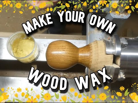 #Woodturning..Make your own wood wax. Easy tutorial...use mineral oil for larger ammounts..