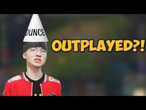 😱 What happens when SKT T1  faker gets outplayed - when pros get outplayed