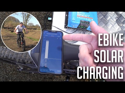 HOW TO CHARGE YOUR EBIKE FROM SOLAR!!!