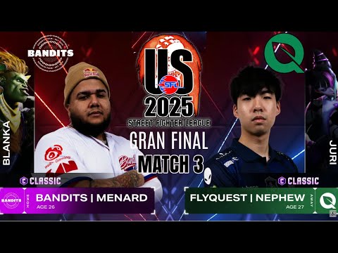 GRAND FINAL ▰ MENARD (Blanka) vs. NEPHEW (Juri) ▰ Street Fighter League US 2025