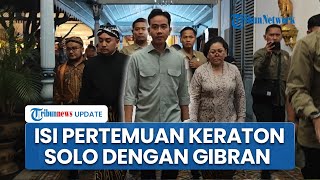 Saksi Kunci Penerus Takhta Keraton Solo, GKR Timoer Bocorkan Hasil Pertemuan dengan Gibran