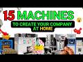 15 Easy To Import Machines From CHINA To Start YOUR BUSINESS From Home And MAKE MONEY
